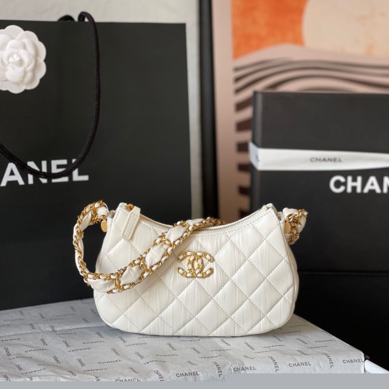 Ch*el top handle bags